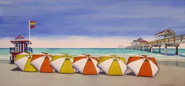 Original Realism Beach Paintings by Cory Clifford