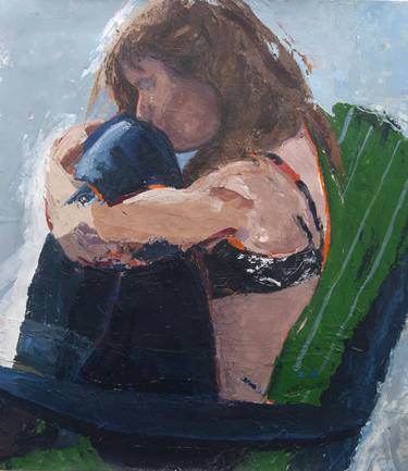 Original Figurative Women Mixed Media by Geoffrey Stein