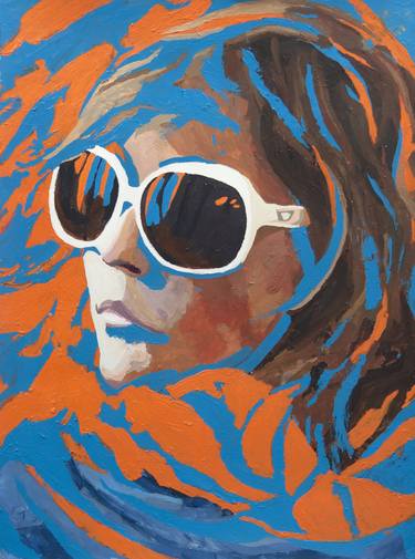 Original Contemporary Women Painting by Geoffrey Stein