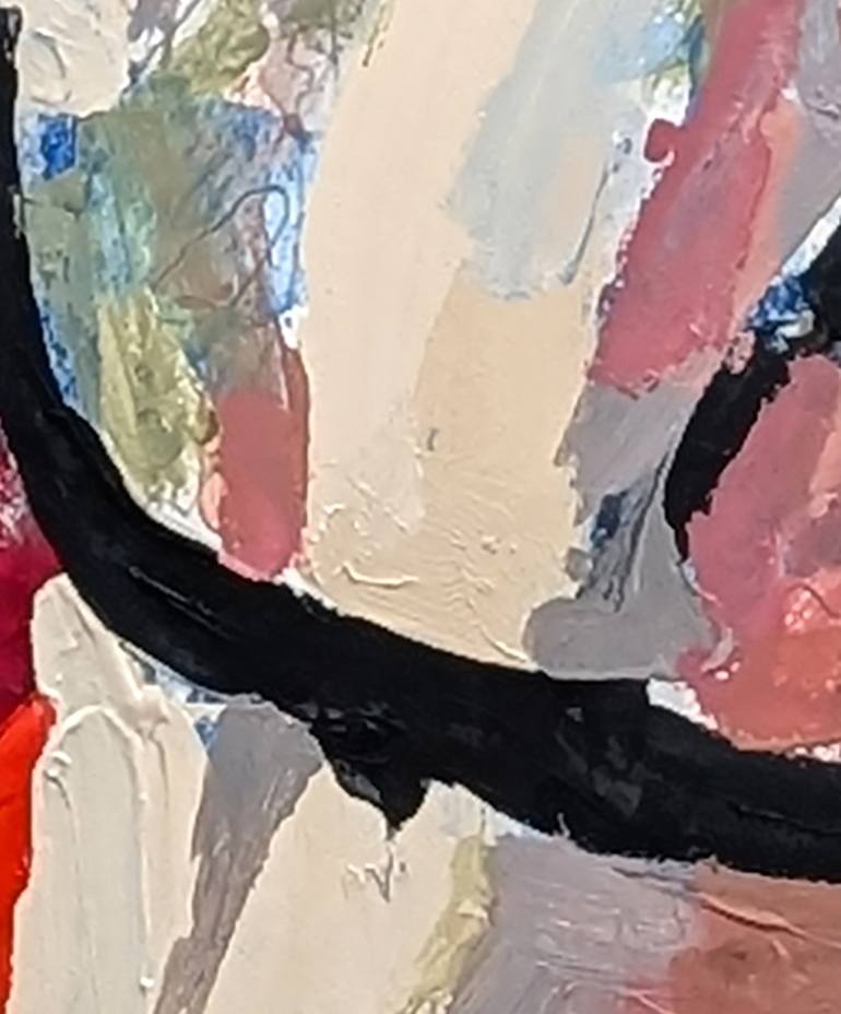 Original Expressionism Women Painting by Geoffrey Stein
