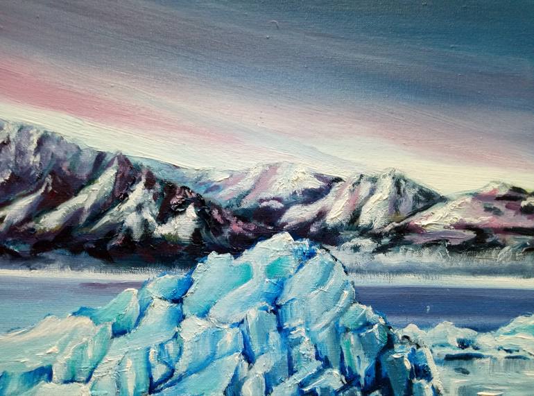 Original Impressionism Landscape Painting by Oleg Ryzhkov