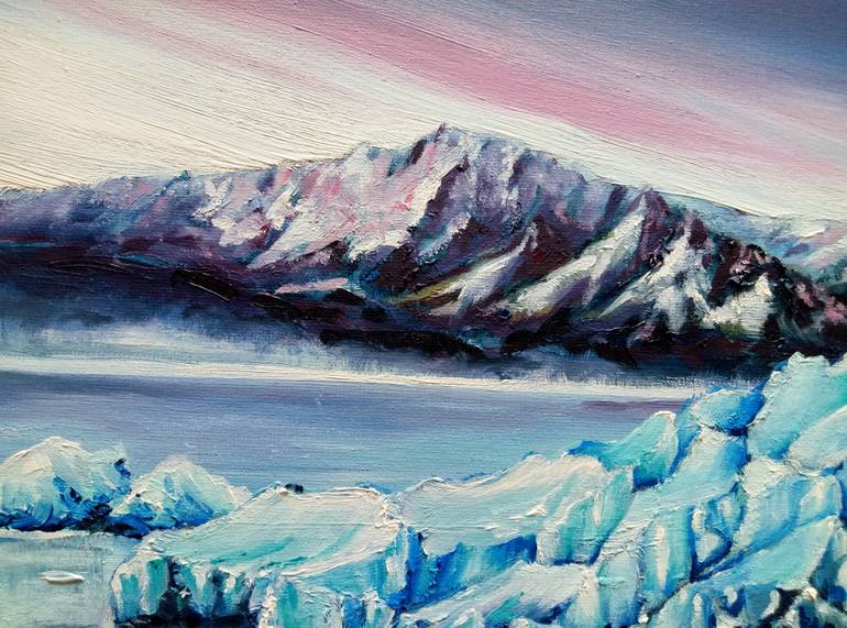 Original Impressionism Landscape Painting by Oleg Ryzhkov