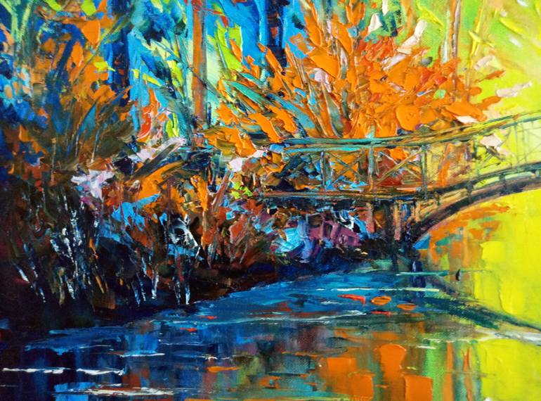 Original Fine Art Nature Painting by Oleg Ryzhkov