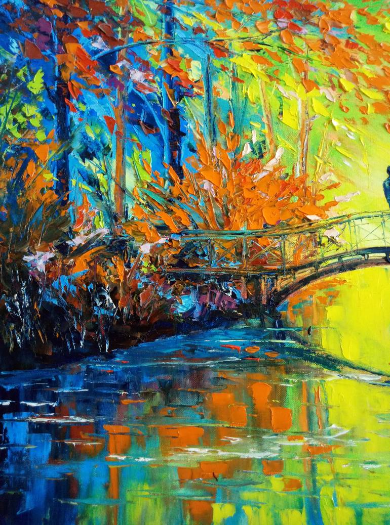 Original Fine Art Nature Painting by Oleg Ryzhkov