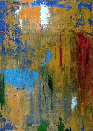 Original Abstract Expressionism Abstract Paintings by Ivan Carneiro