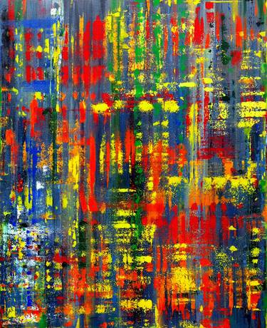 Original Abstract Expressionism Abstract Paintings by Ivan Carneiro