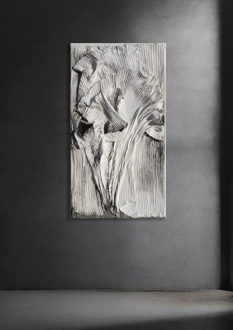 Original Abstract Expressionism Abstract Sculpture by Kristina Nikolova