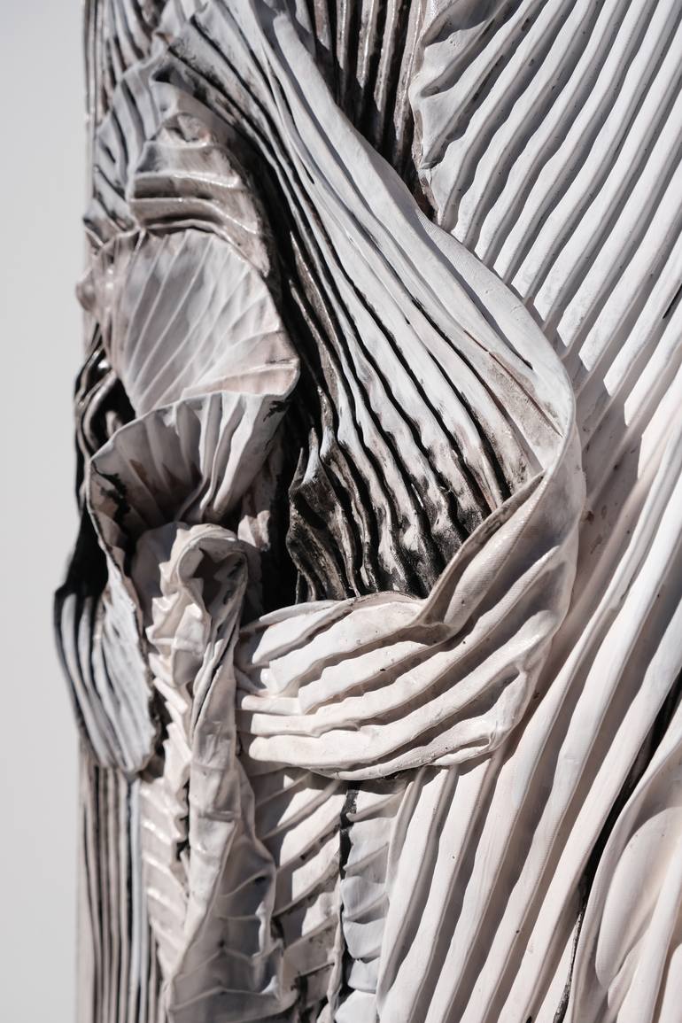 Original Abstract Expressionism Abstract Sculpture by Kristina Nikolova