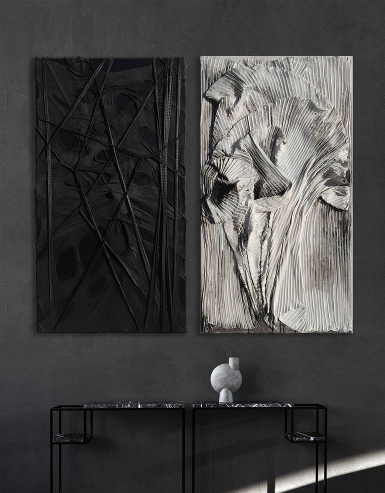 Original Abstract Expressionism Abstract Sculpture by Kristina Nikolova