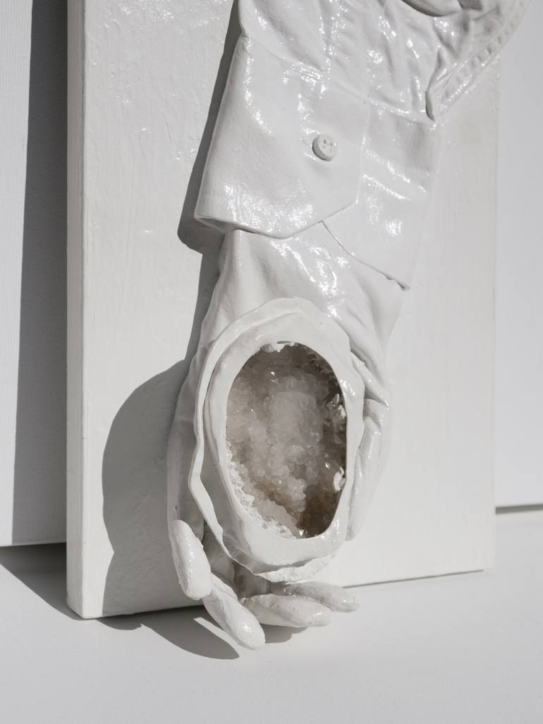 Original Abstract Expressionism Body Sculpture by Kristina Nikolova