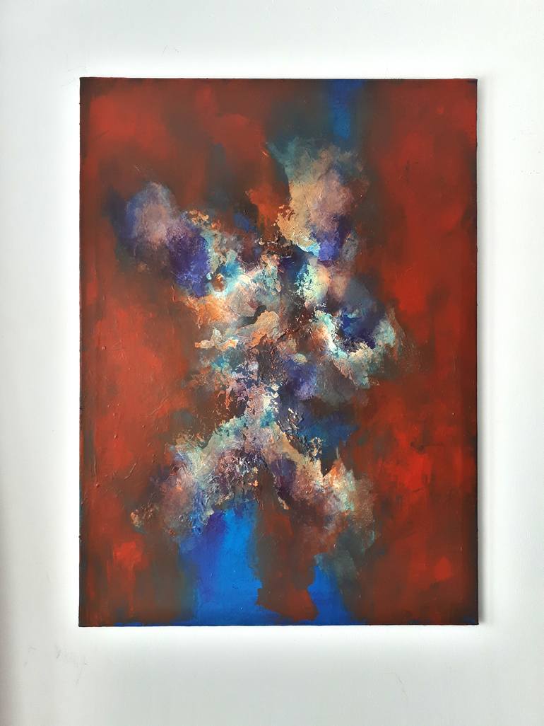 Original Abstract Painting by Paweł Andrys