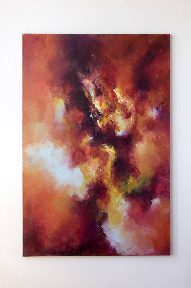 Original Abstract Painting by Paweł Andrys