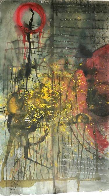 Original Abstract Painting by Knut Pani