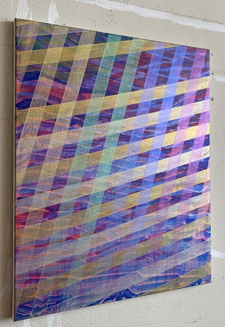 Original Abstract Painting by Ricardo Harris-Fuentes