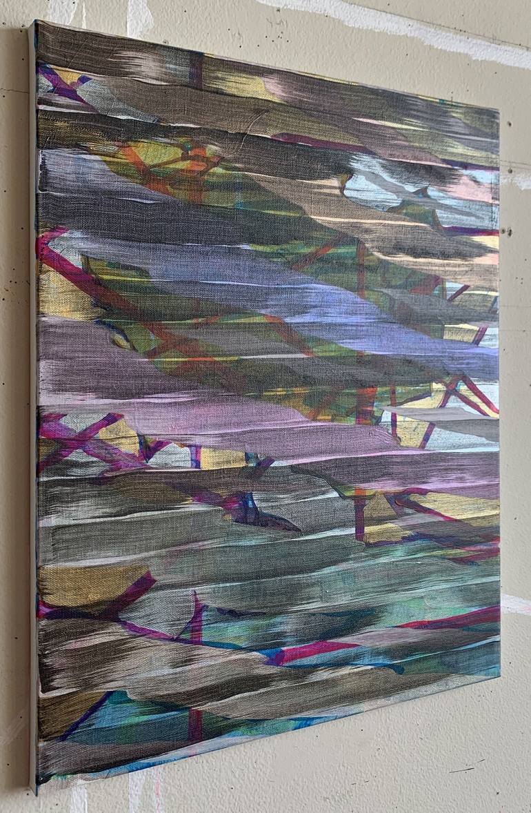 Original Abstract Painting by Ricardo Harris-Fuentes