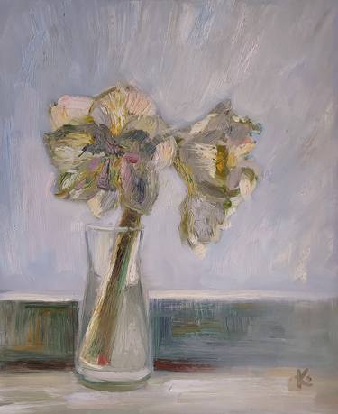 Print of Impressionism Floral Paintings by Olena Kolotova