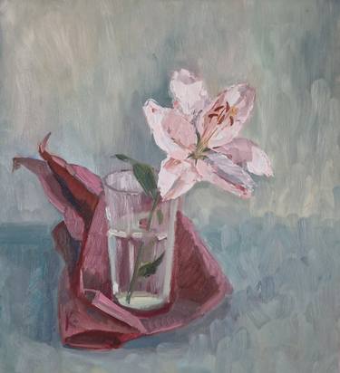 Print of Impressionism Floral Paintings by Olena Kolotova