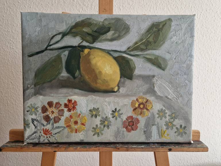 Original Realism Still Life Painting by Olena Kolotova