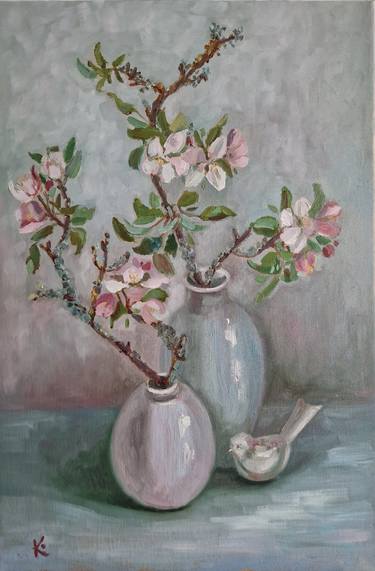 Still life with flowers "Spring bloom", 2023 thumb