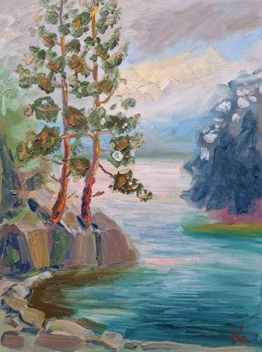 Original Impressionism Landscape Paintings by Olena Kolotova