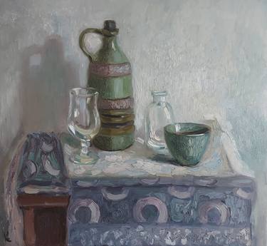 Print of Impressionism Still Life Paintings by Olena Kolotova