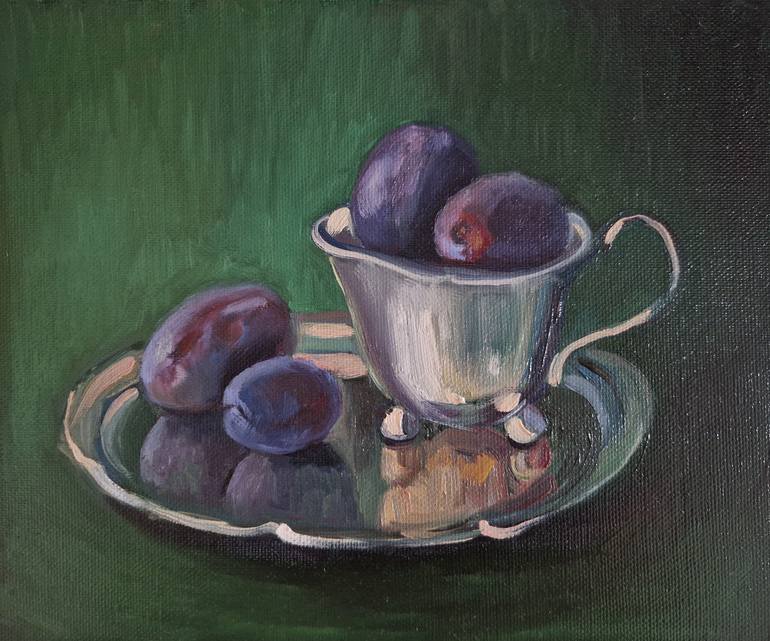 Original Realism Still Life Painting by Olena Kolotova