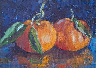 Original Impressionism Food & Drink Painting by Olena Kolotova