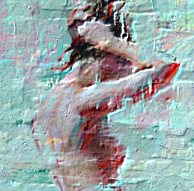 Original Portraiture Nude Mixed Media by Marina Fedorova