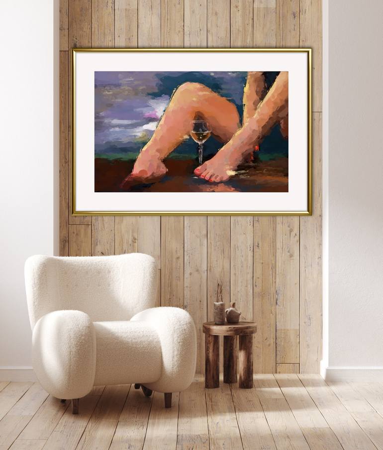 Original Nude Painting by Marina Fedorova