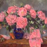 Collection Flowers on canvas