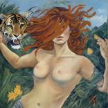When you're on the same wavelength as a tiger by Marina Fedorova