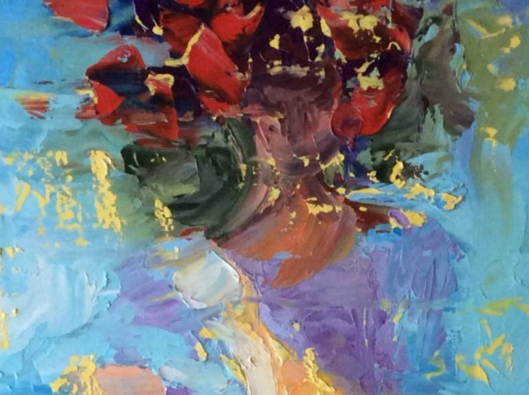 Original Abstract Expressionism Abstract Painting by Marina Fedorova