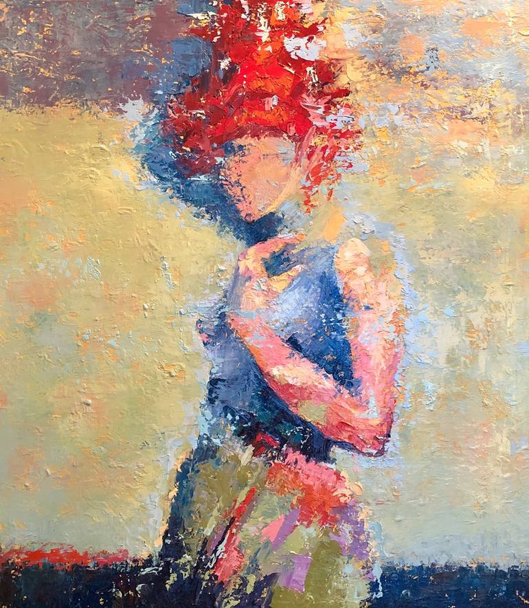 Print of Abstract Portrait Paintings by Marina Fedorova