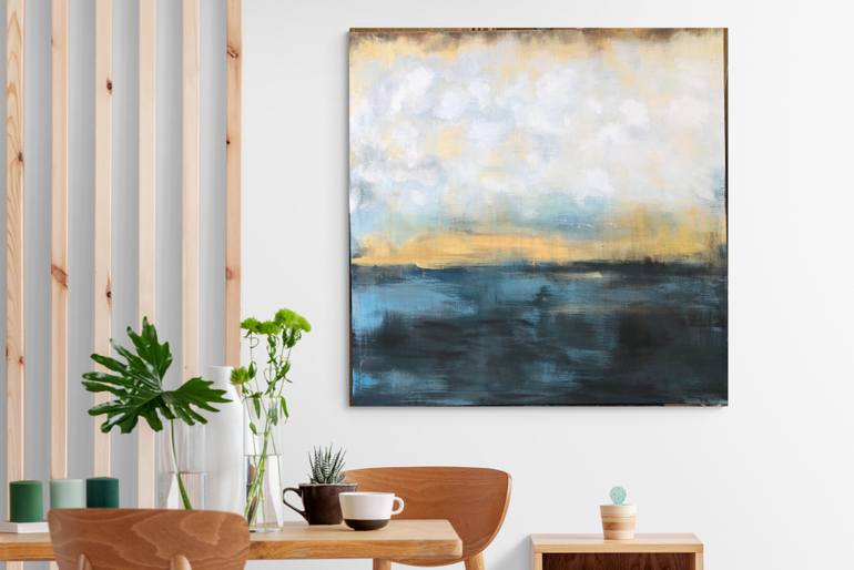 Original Abstract Expressionism Abstract Printmaking by Marina Fedorova