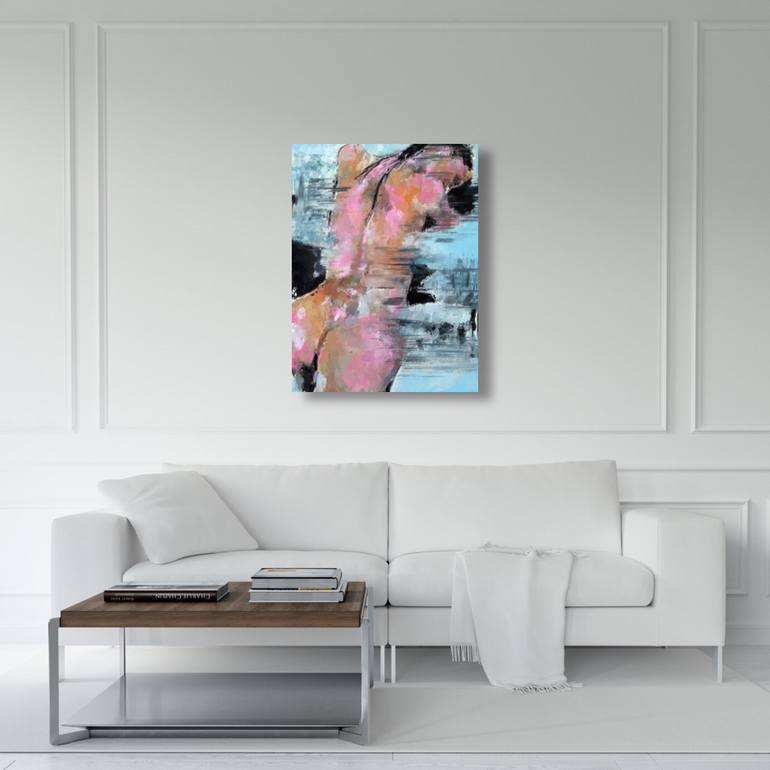 Original Abstract Women Printmaking by Marina Fedorova