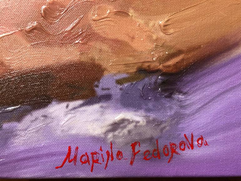 Original Abstract Expressionism Women Mixed Media by Marina Fedorova