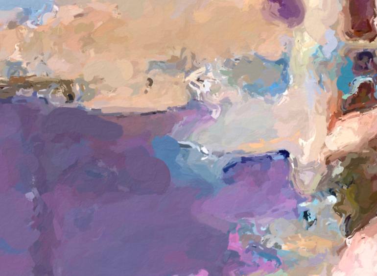 Original Abstract Expressionism Women Mixed Media by Marina Fedorova
