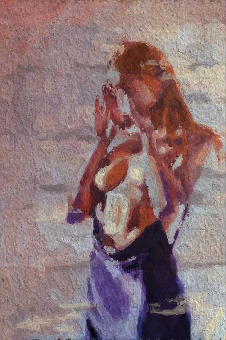 Print of Fine Art Erotic Paintings by Marina Fedorova