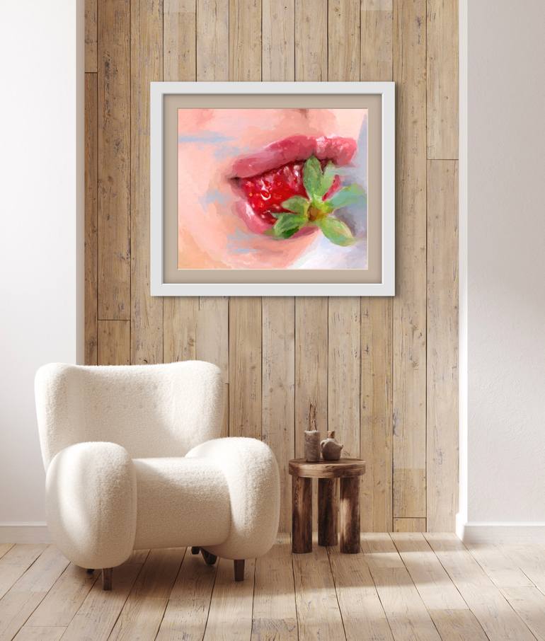 Original Abstract Expressionism Women Printmaking by Marina Fedorova