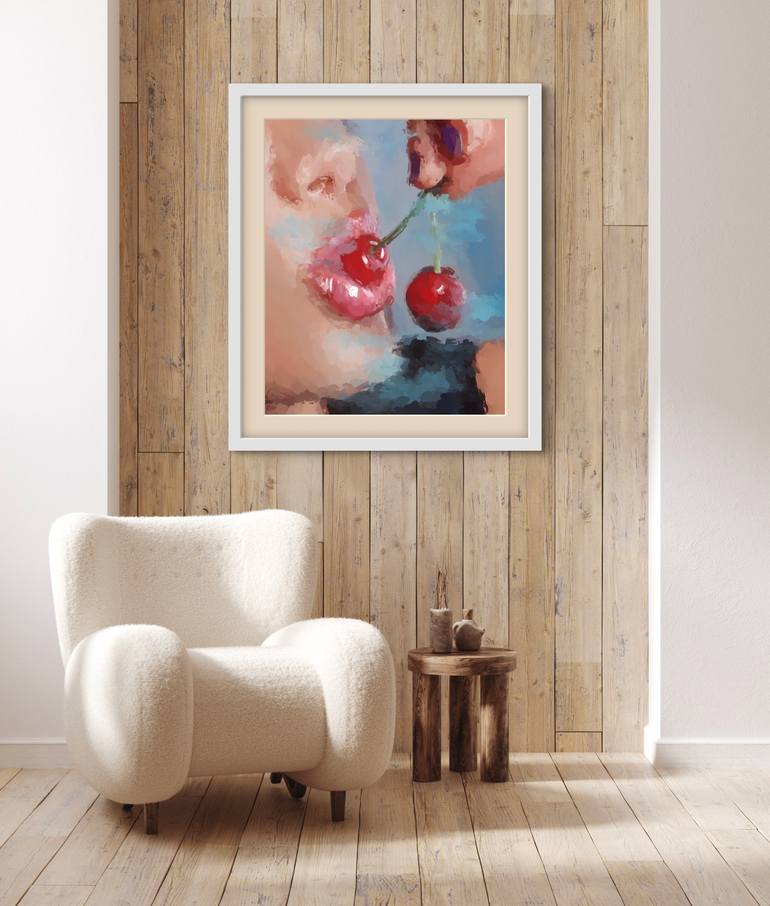 Original Abstract Expressionism Women Printmaking by Marina Fedorova
