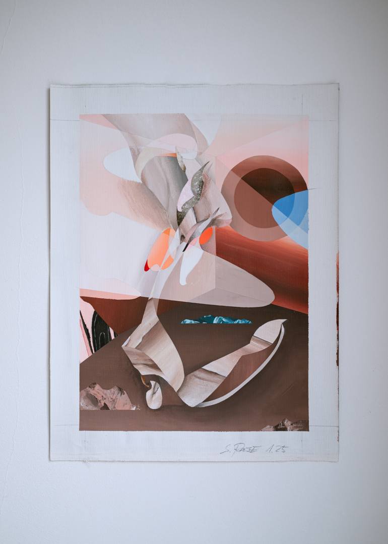 Original Figurative Abstract Painting by Sebastian Roese