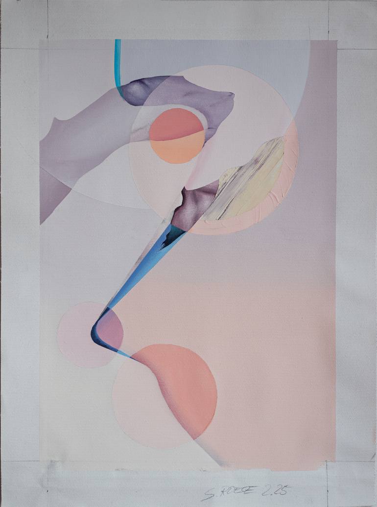 Original Contemporary Love Painting by Sebastian Roese