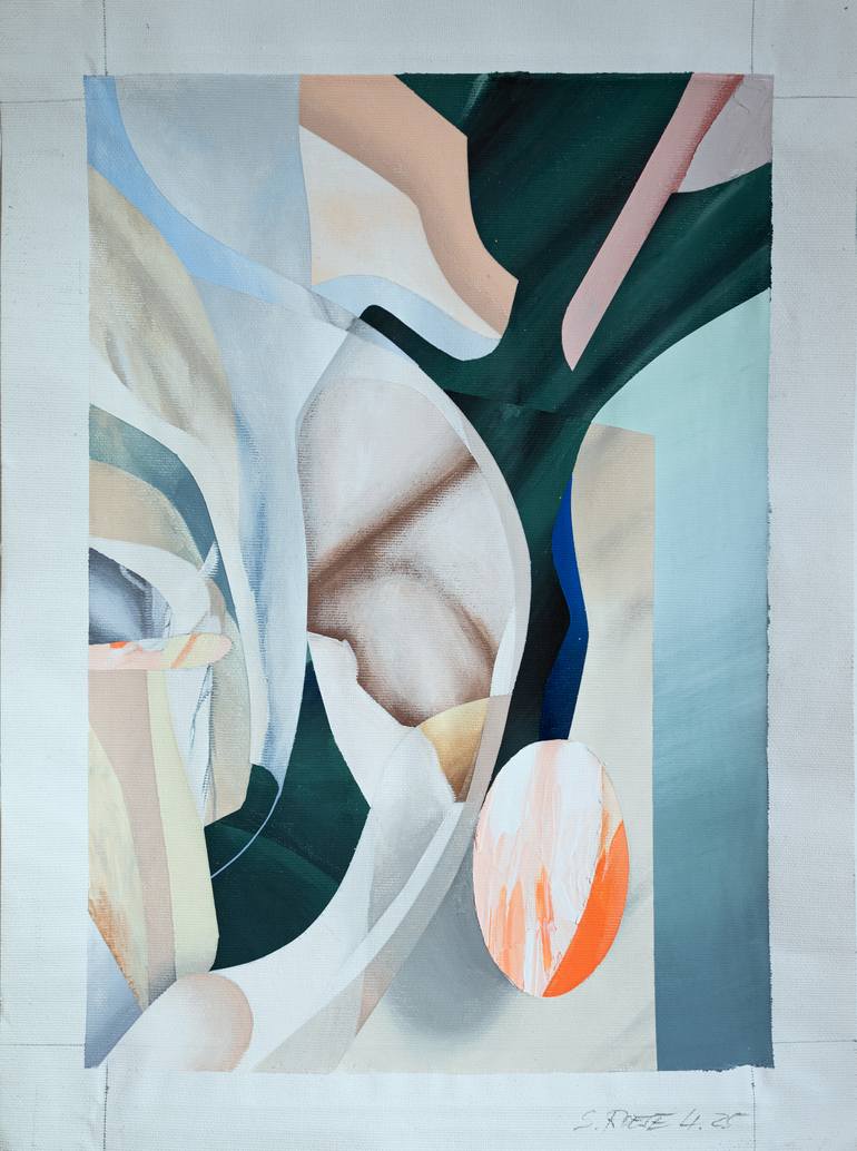 Original Figurative Time Painting by Sebastian Roese