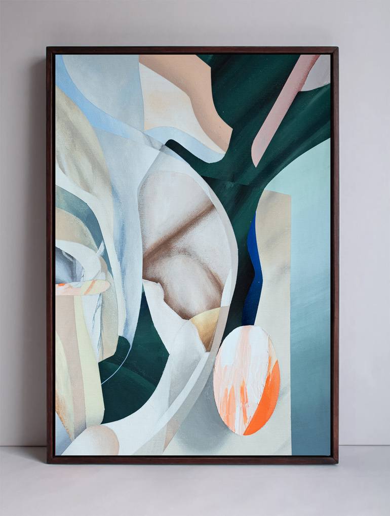 Original Figurative Time Painting by Sebastian Roese