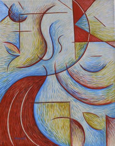 Original Abstract Painting by Lori Merchant
