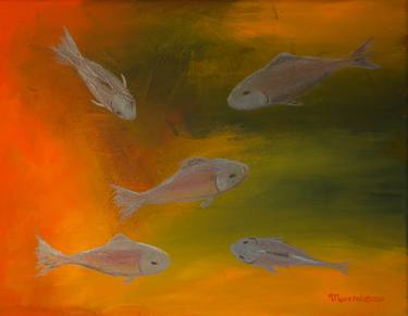 Print of Fish Paintings by Tammi Newsted