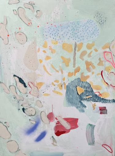 Original Abstract Expressionism Abstract Paintings by Kelsey Overstreet