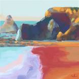 Praia de Odeceixe by Martin Packford