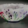 Pate de verre bowl