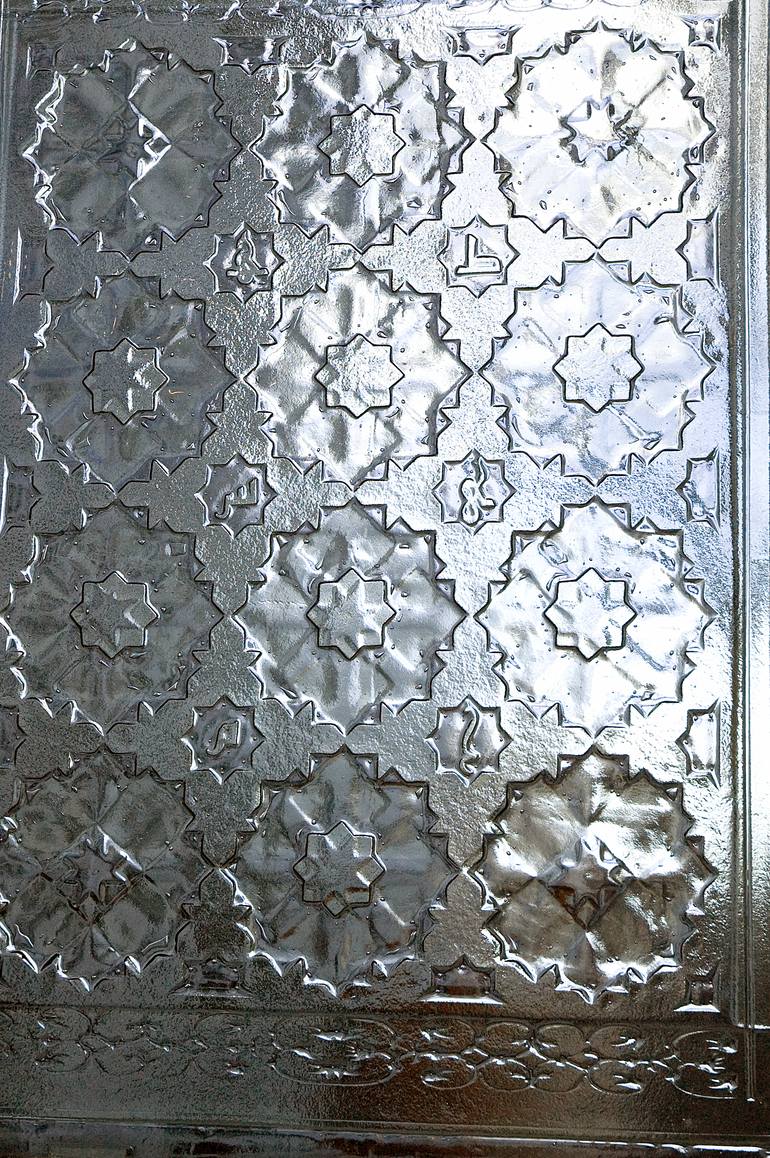 Original Abstract Geometric Sculpture by Nour El Huda Awad